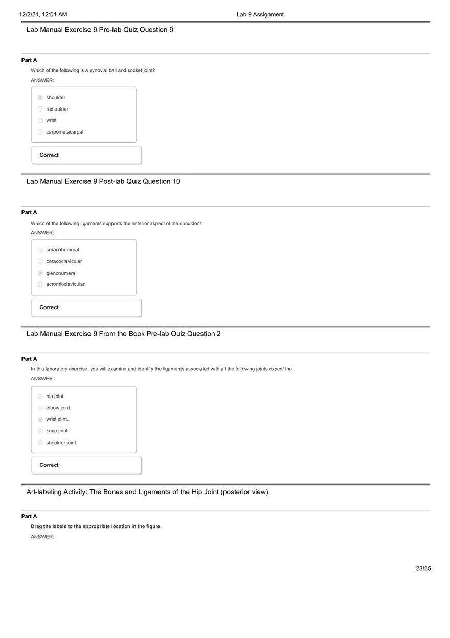 Anatomy Lab 9 Assignment - Page 16