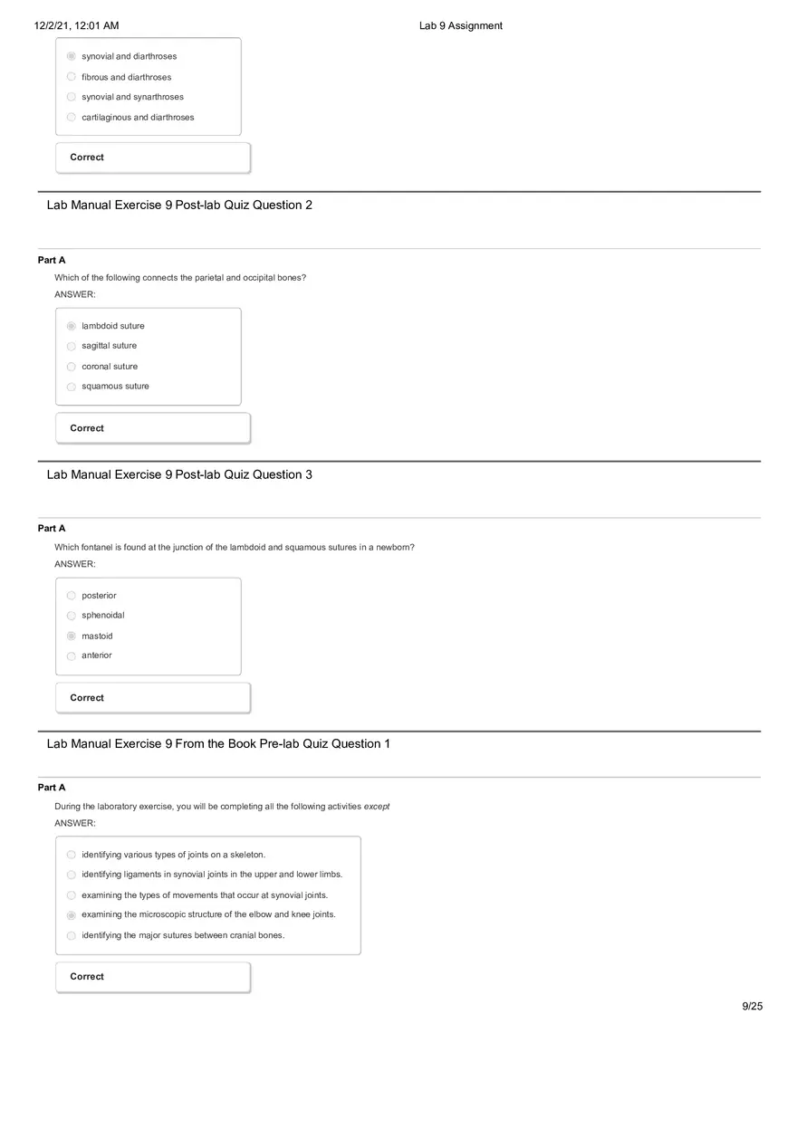 Anatomy Lab 9 Assignment - Page 24