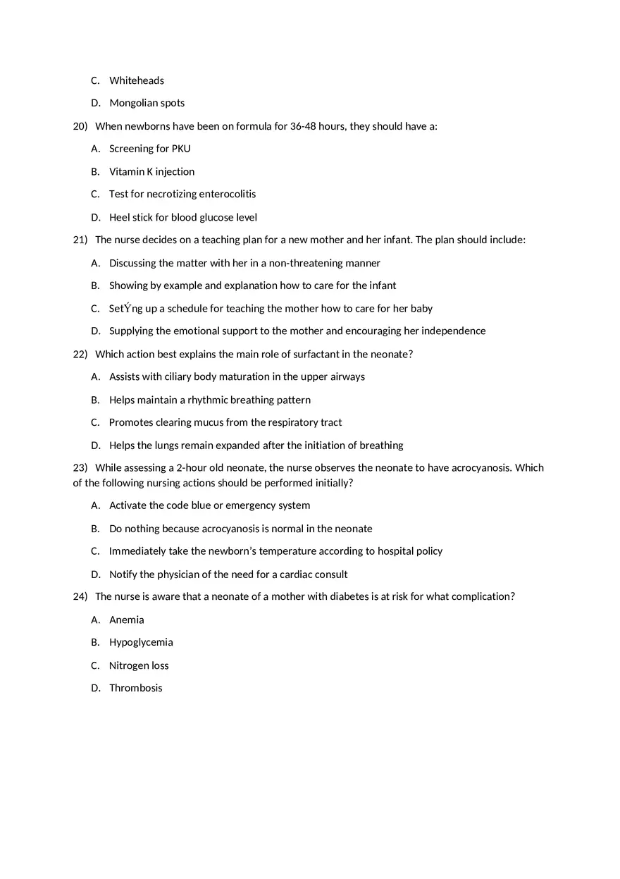 Maternal & Child (Newborn Care) - Page 7