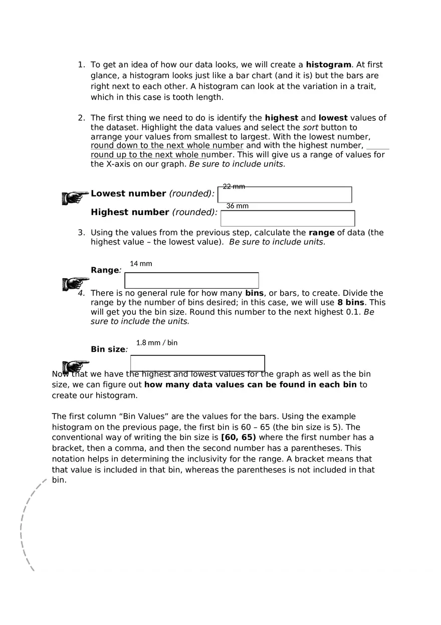 Lab Exercise 4 Patterns of Natural Selection - Page 2