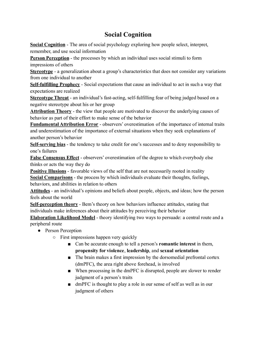 Defining Social Psychology - Page 2