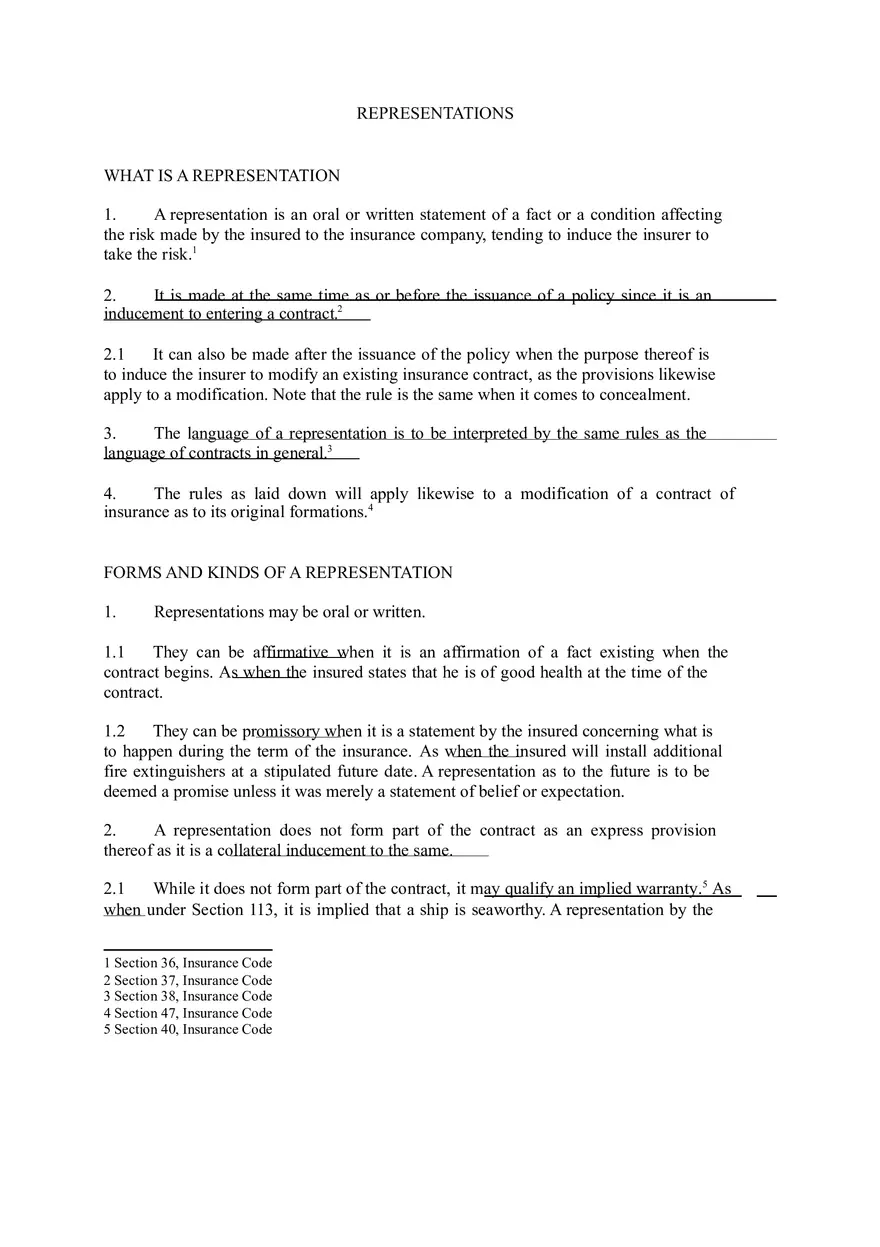 Representations - Page 1