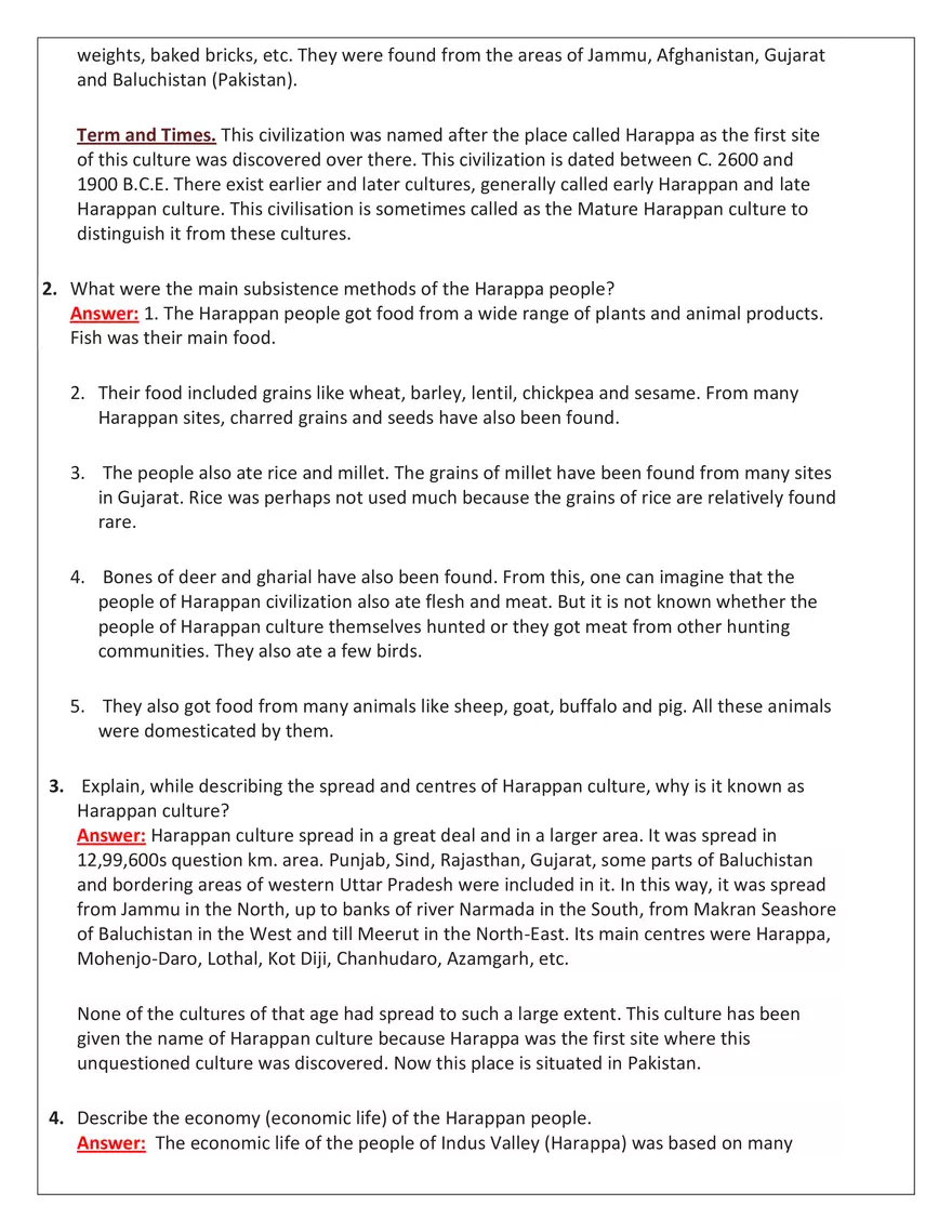 Bricks, Beads and Bones Questions - Page 2