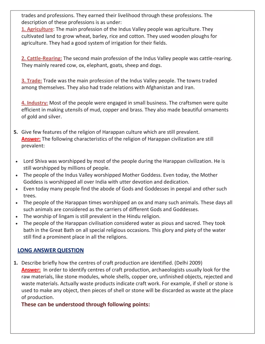 Bricks, Beads and Bones Questions - Page 3