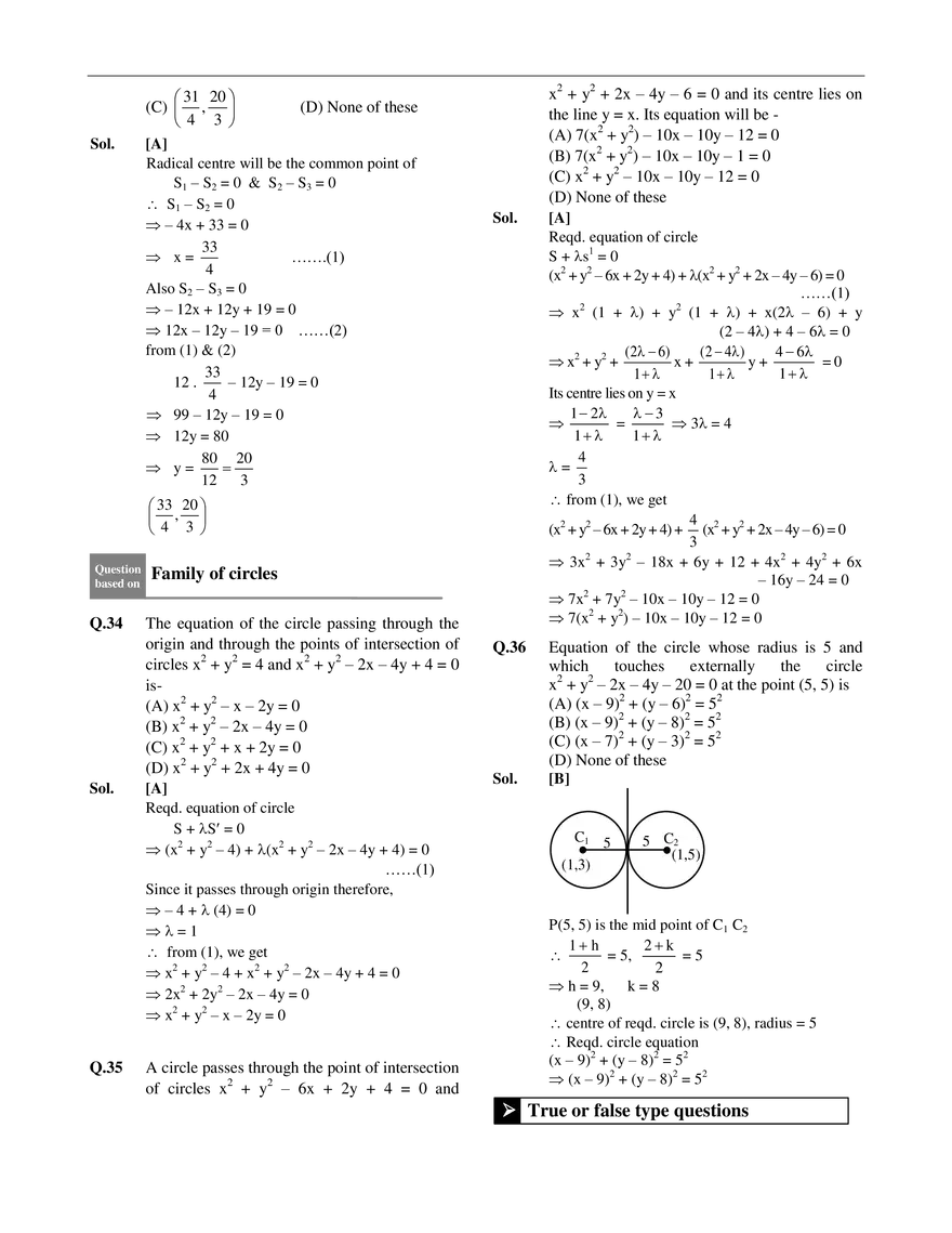 Circle Exercise # 1 - Page 10