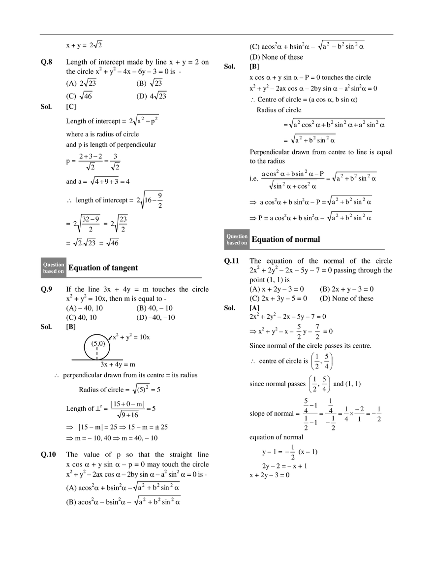 Circle Exercise # 1 - Page 4