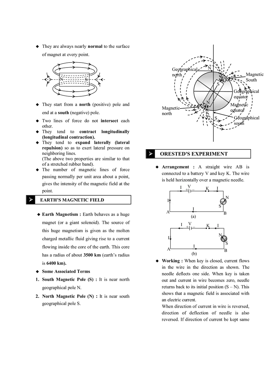 Magnetic Effect of Current - Page 4