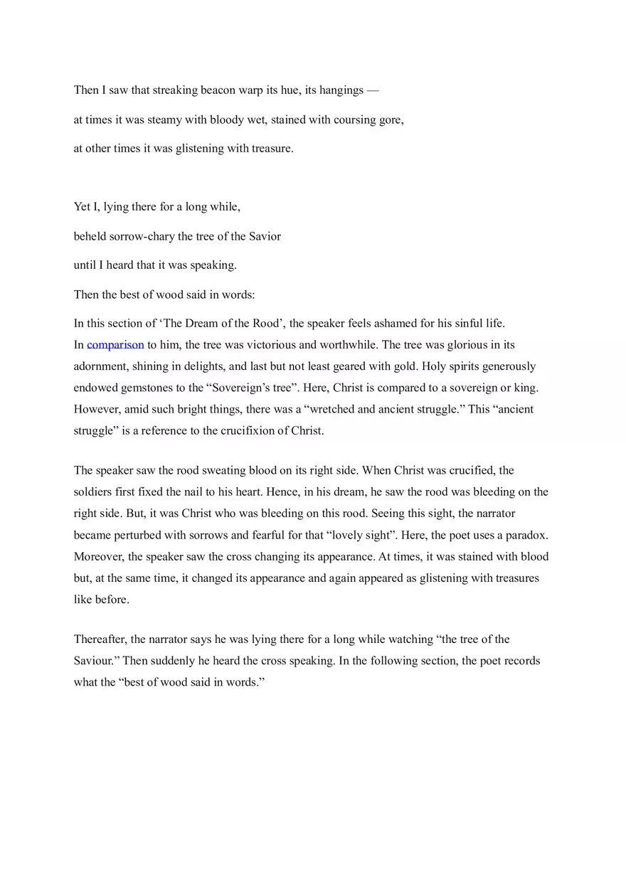 Analysis of Dream of the Rood - Page 9
