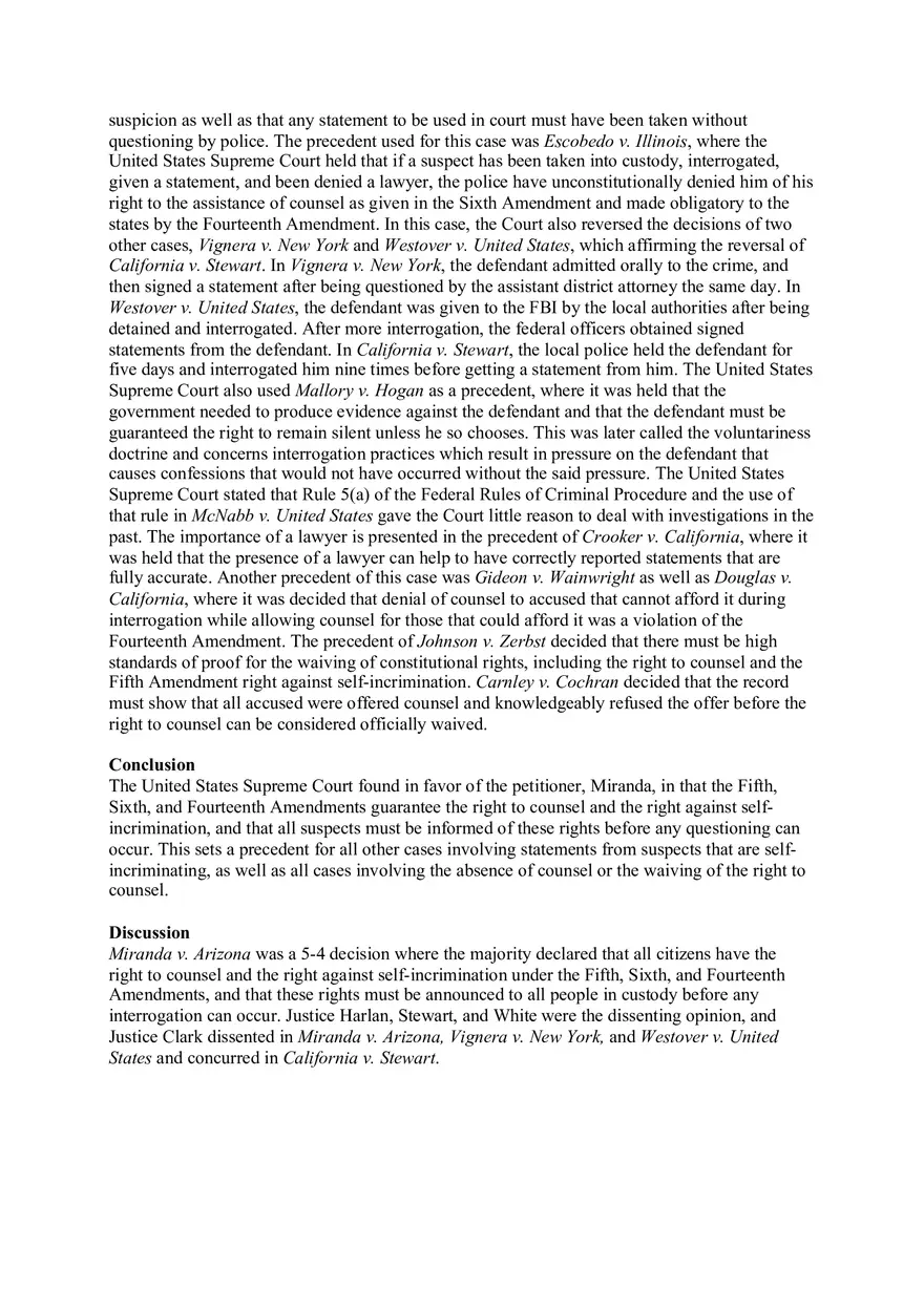 Miranda v. Arizona - Page 2