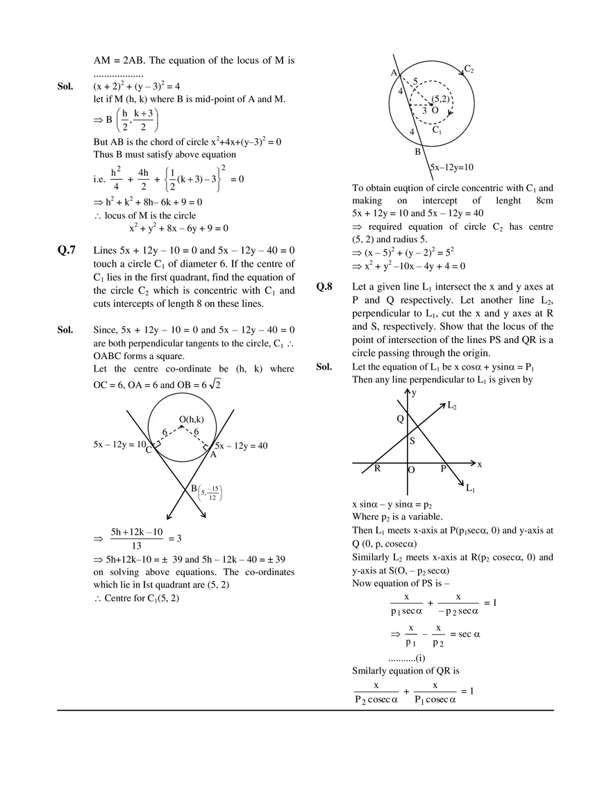 Circle Exercise # 5 - Page 7