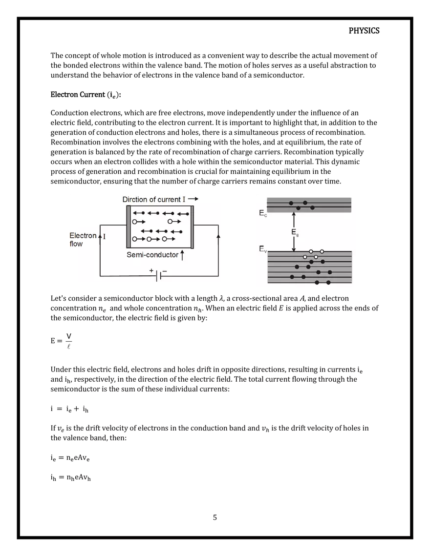 Intrinsic Semiconductor - Page 5