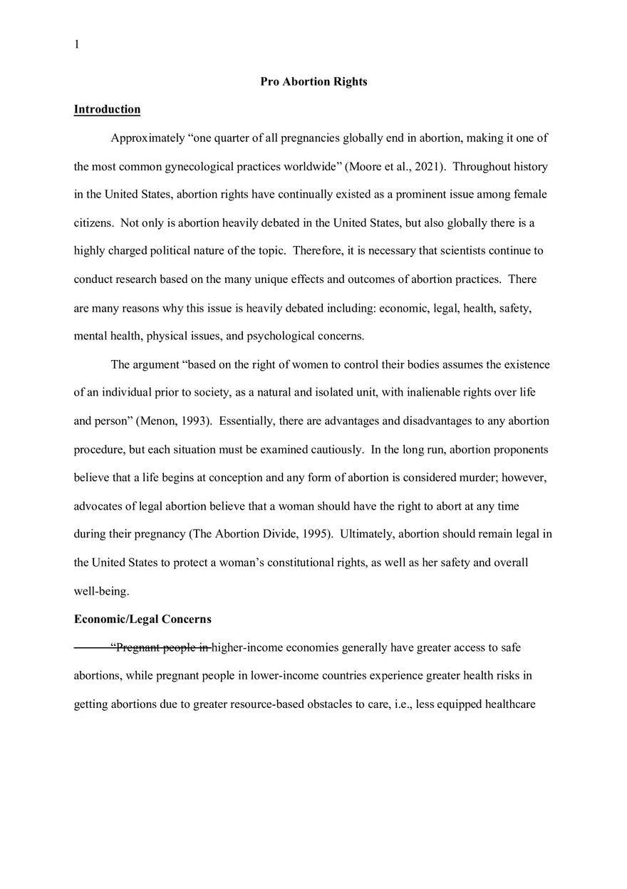 Pro Abortion Right - Page 1