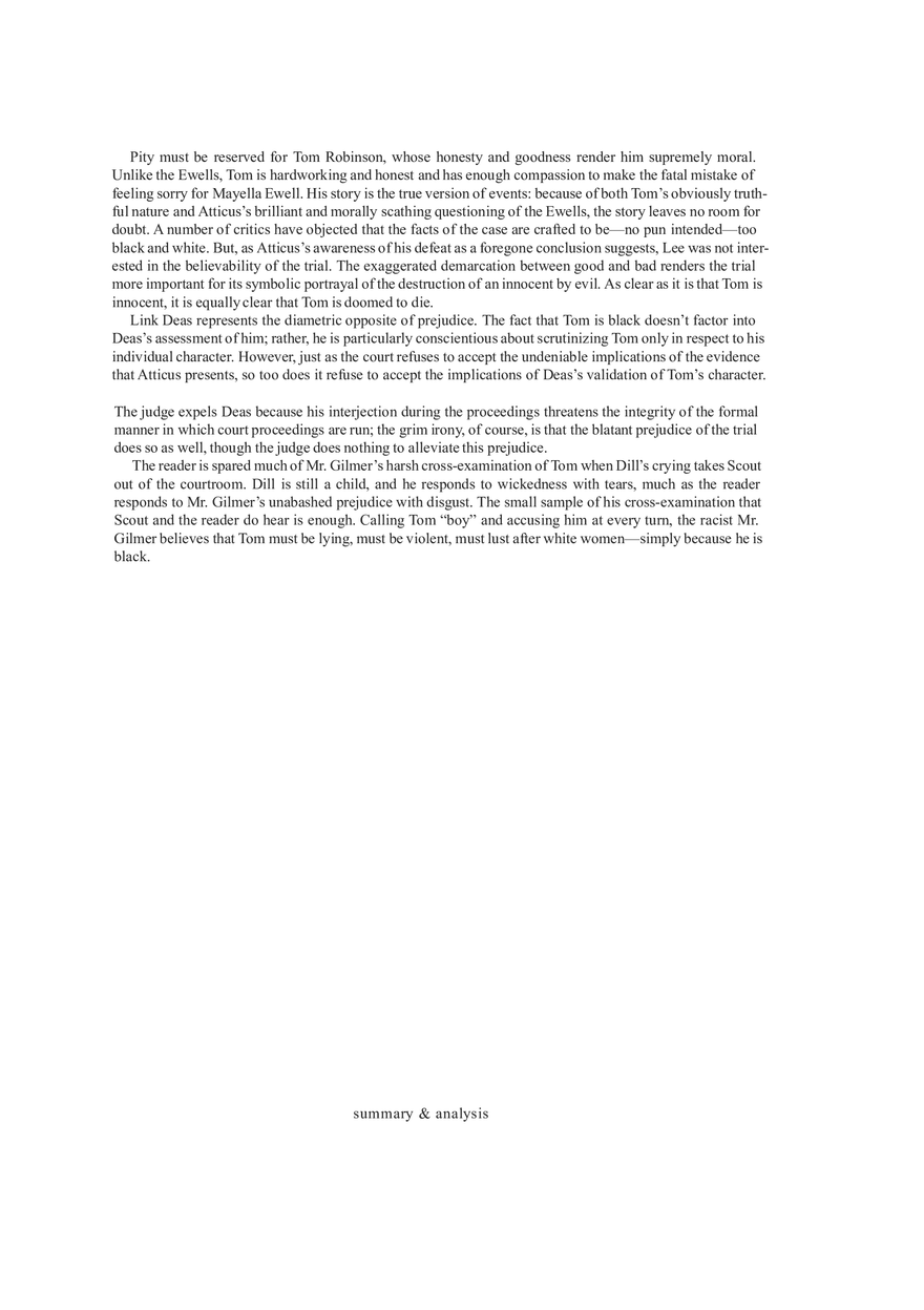 To Kill a Mockingbird Summary & Analysis Ch. 18-19 - Page 2