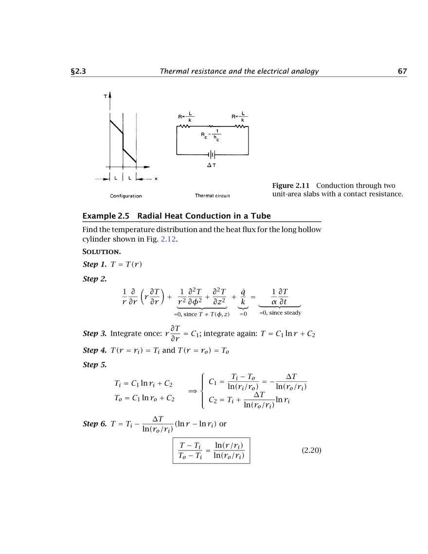Heat Conduction Concepts, Thermal Resistance, and the Overall Heat Transfer Coefficient - Page 11