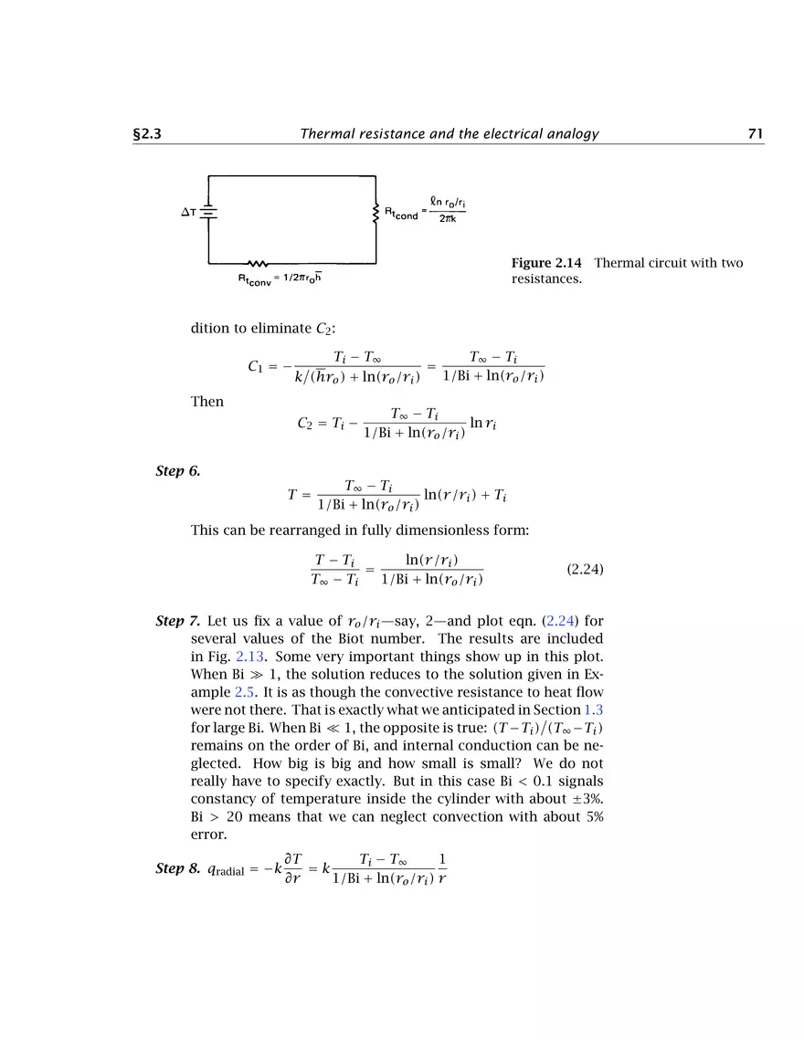 Heat Conduction Concepts, Thermal Resistance, and the Overall Heat Transfer Coefficient - Page 16