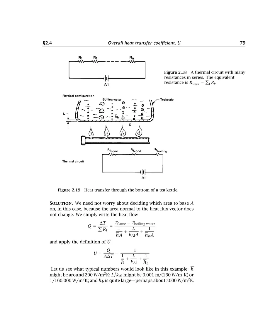 Heat Conduction Concepts, Thermal Resistance, and the Overall Heat Transfer Coefficient - Page 25