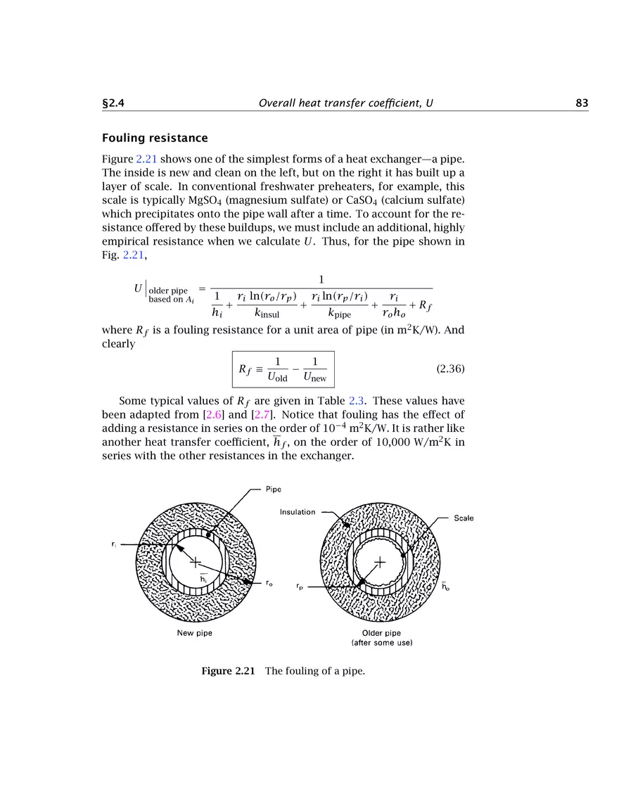 Heat Conduction Concepts, Thermal Resistance, and the Overall Heat Transfer Coefficient - Page 29