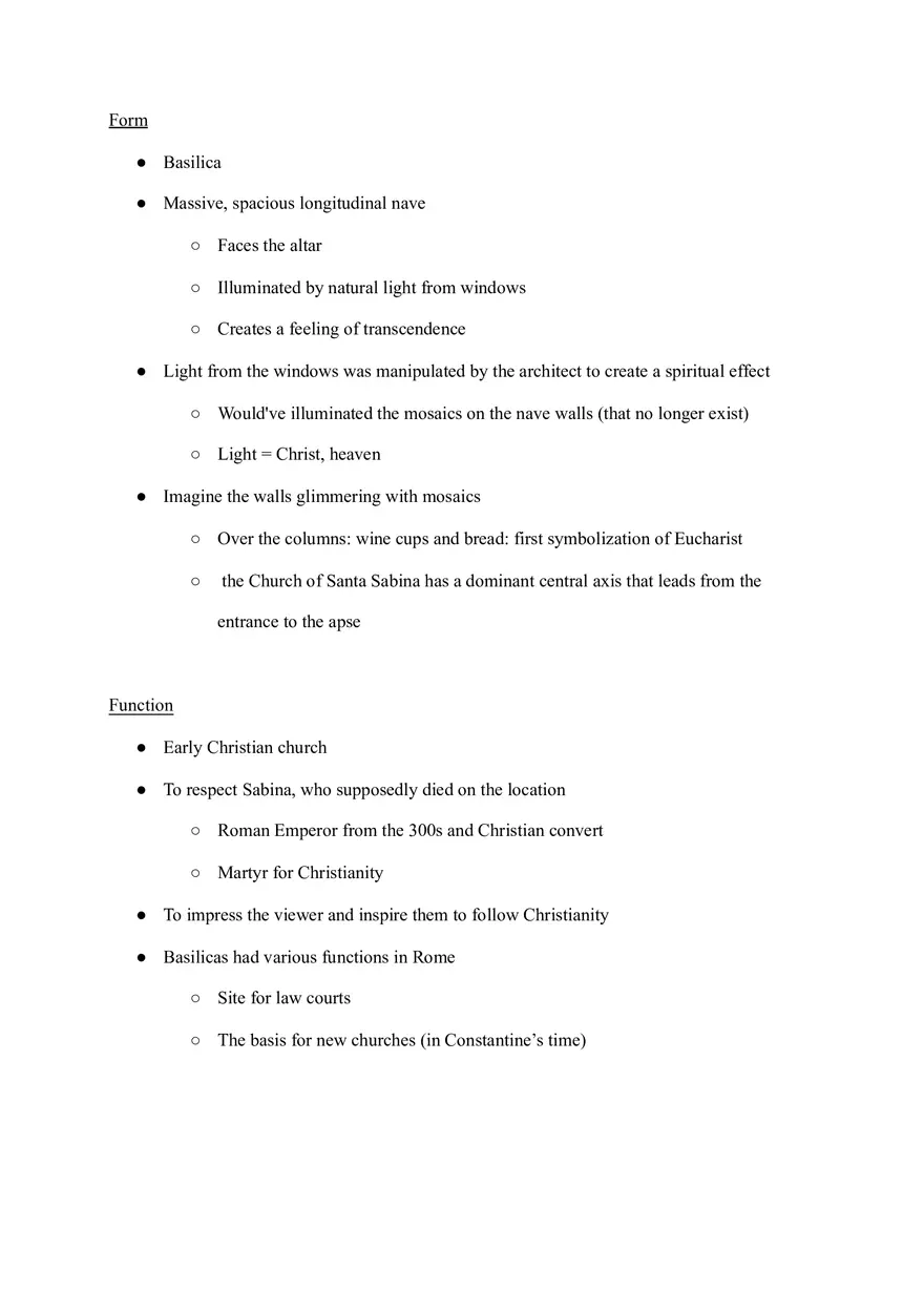 Santa Sabina Art History - Page 2