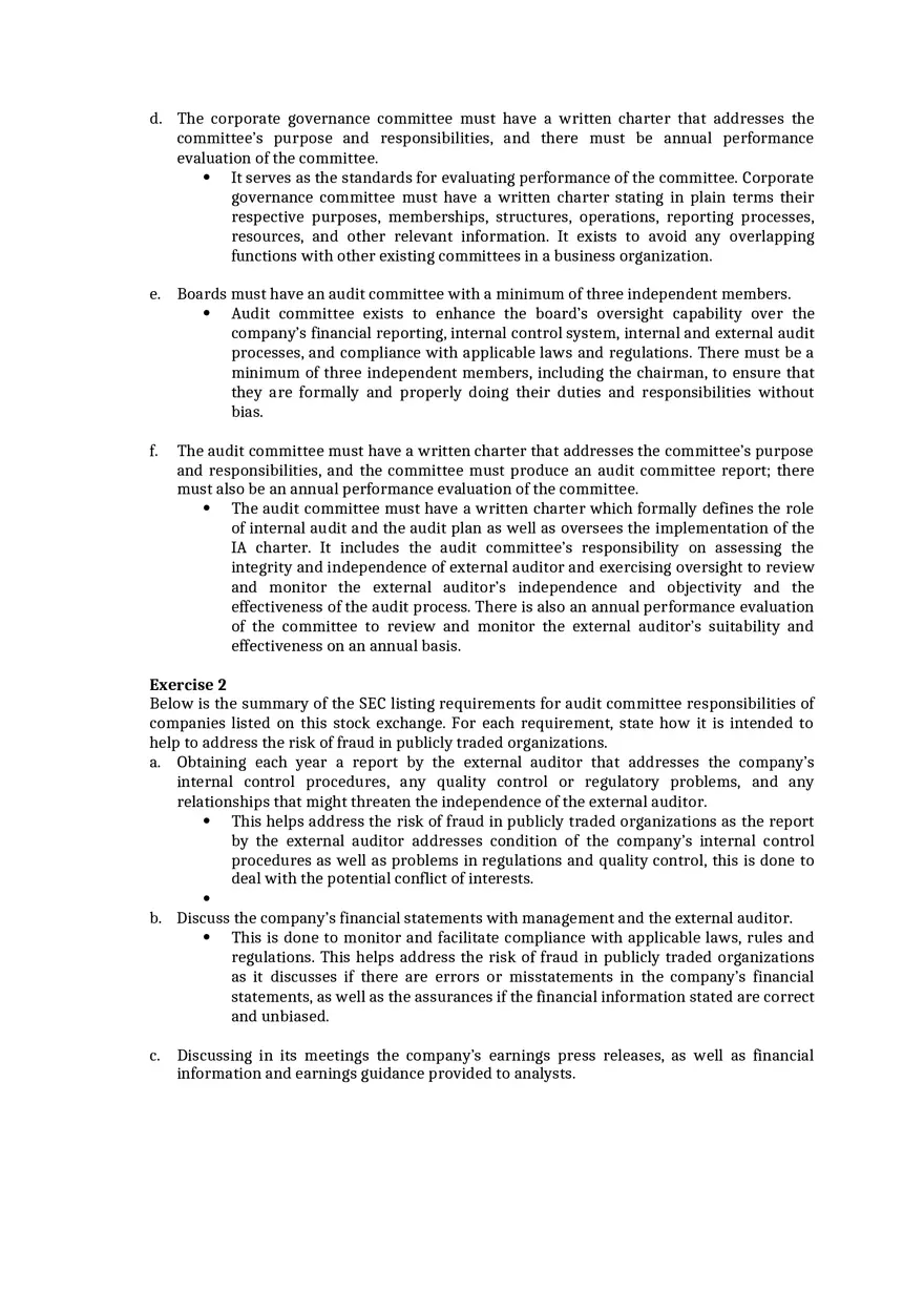 Audit Chapter 3 Review Questions and Exercises - Page 2