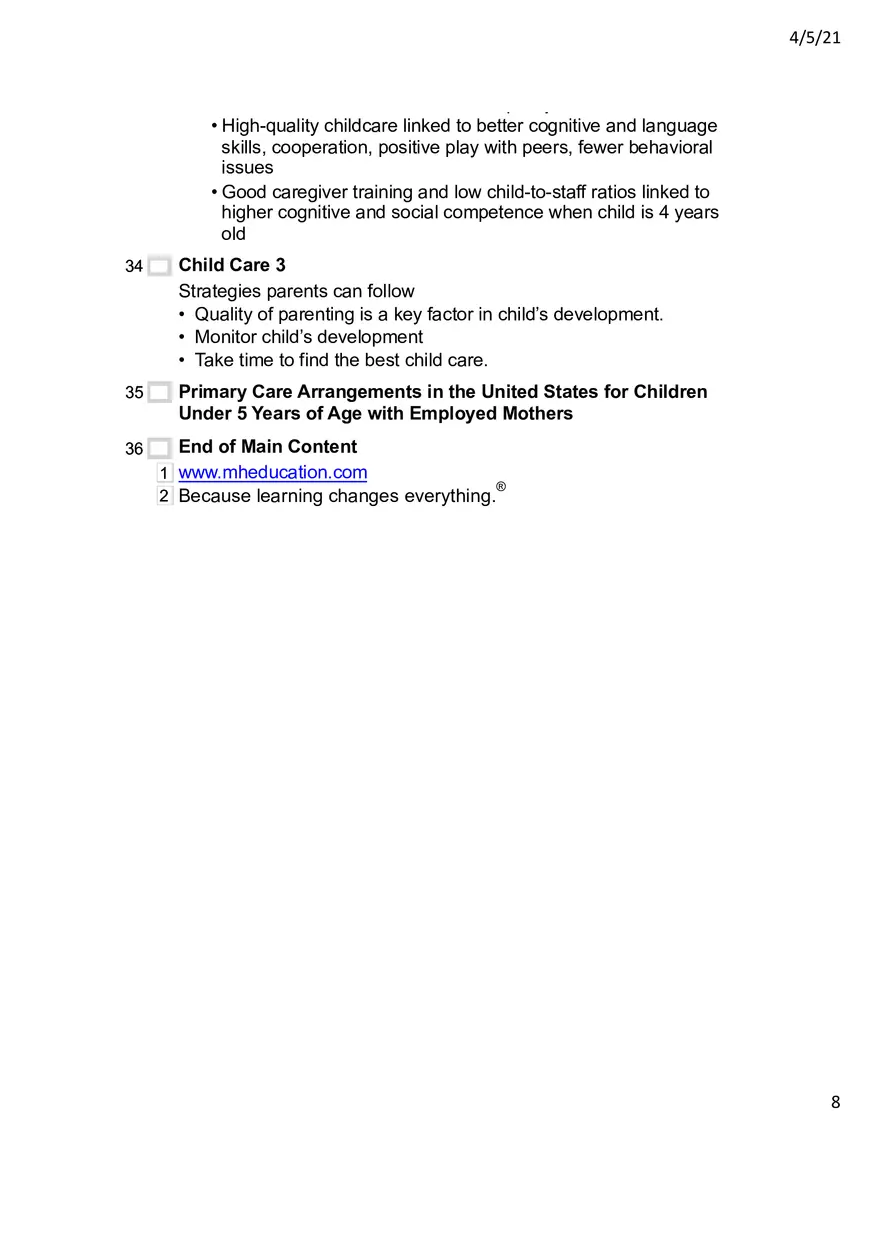 Chapter 4 Socioemotional Development in Infancy - Page 8