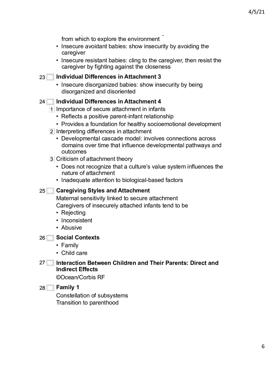 Chapter 4 Socioemotional Development in Infancy - Page 6