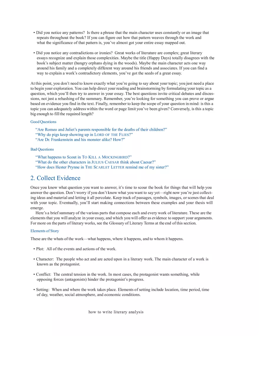 To Kill a Mockingbird How to Write Literary Analysis - Page 2
