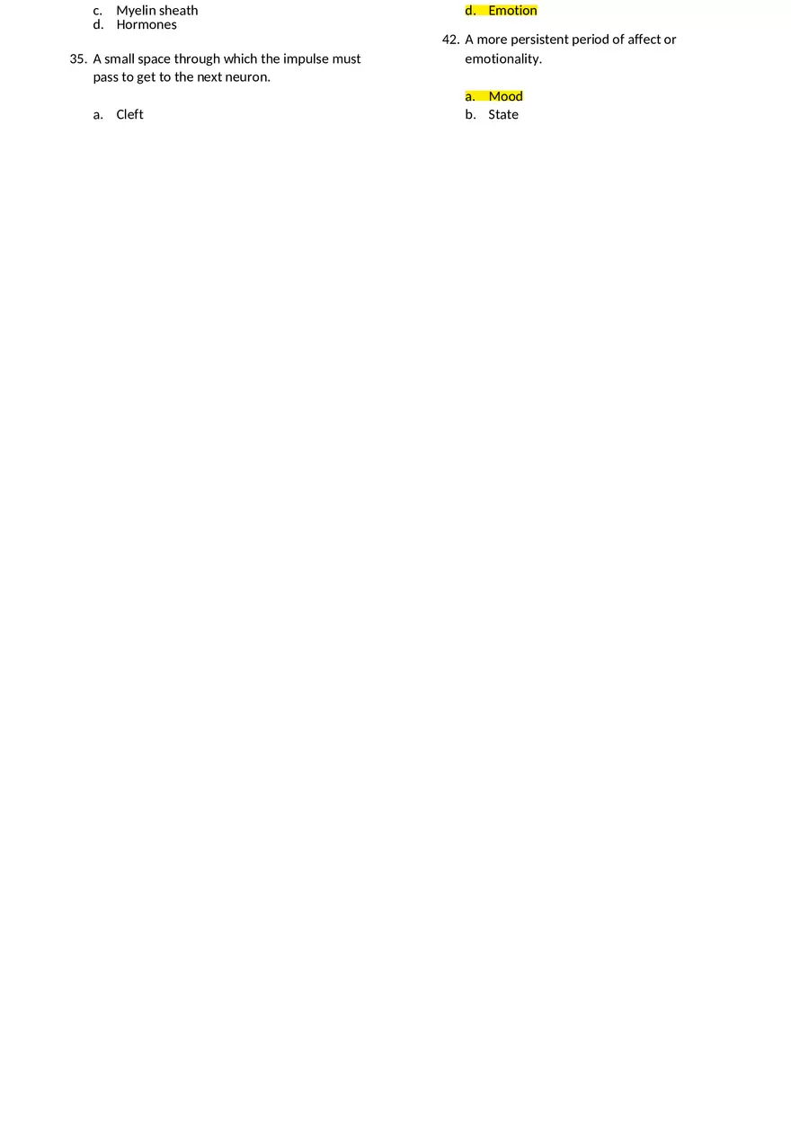 Abnormal Psychology Practice Test - Page 13