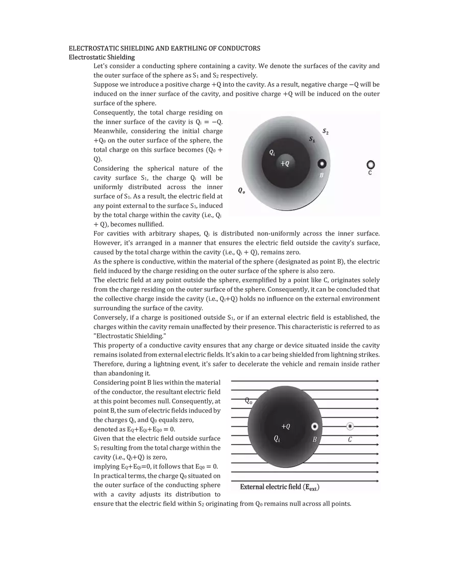 Electrostatic Shielding - Page 1