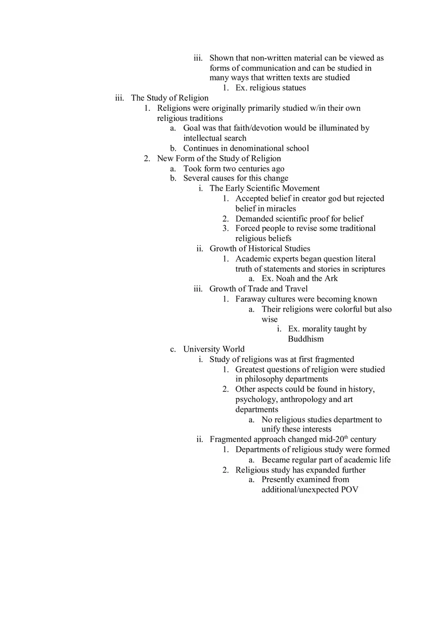 Religion Notes - Page 7