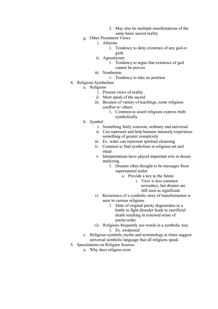 Religion Notes - Page 13