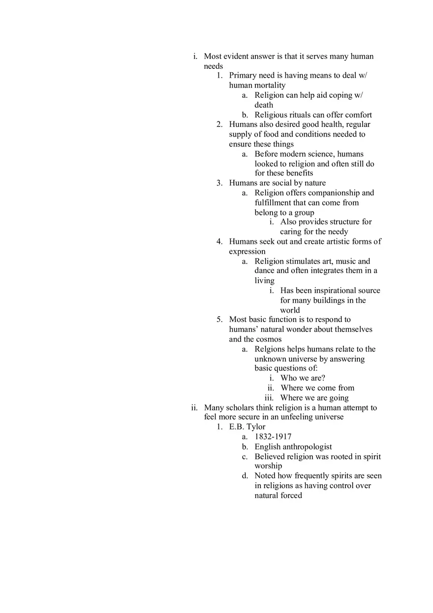 Religion Notes - Page 14