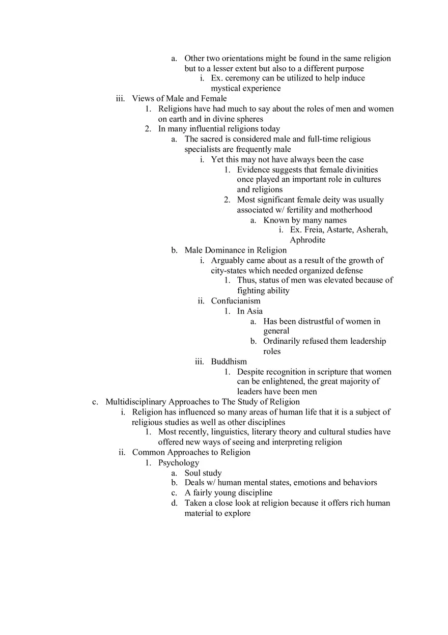 Religion Notes - Page 4