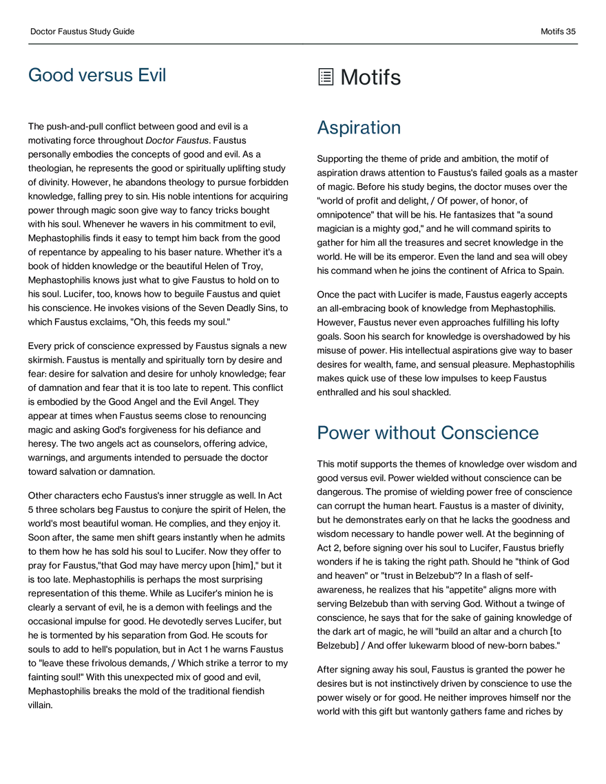 Doctor Faustus Study Guide - Page 29