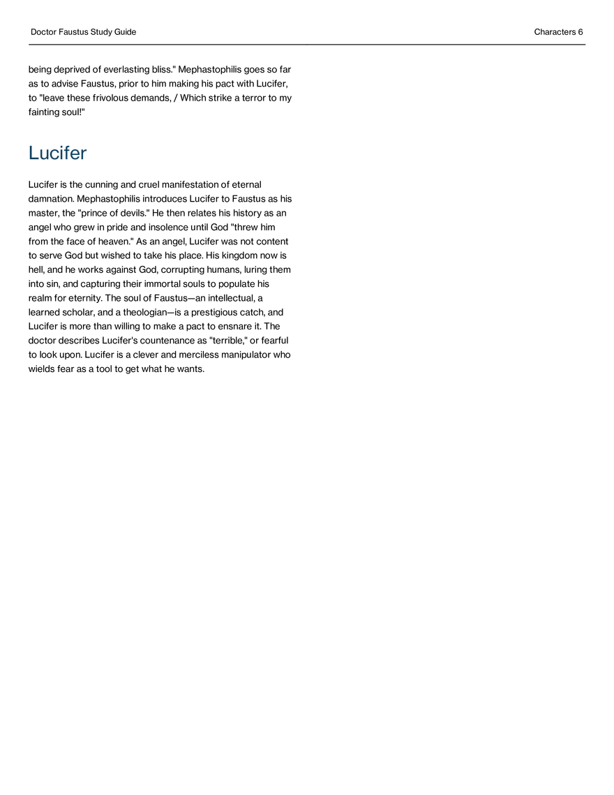 Doctor Faustus Study Guide - Page 32