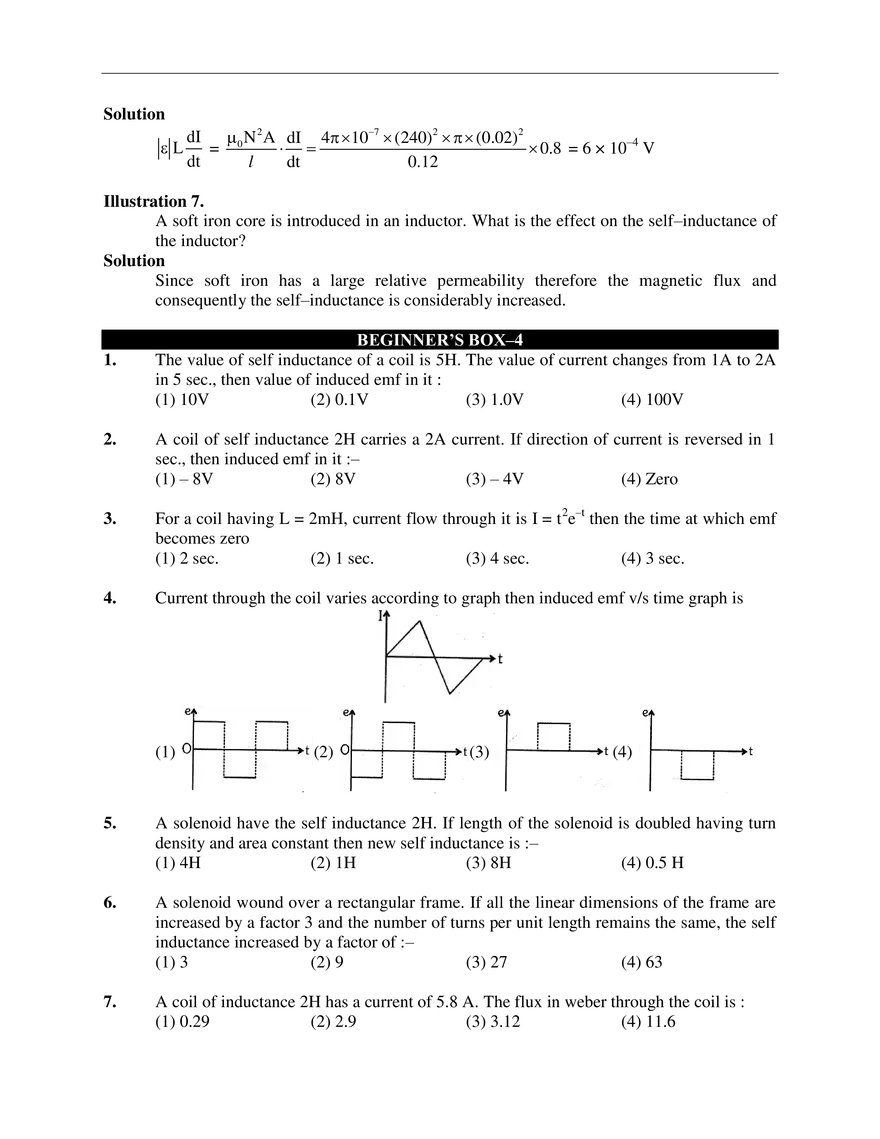 Electromagnetic Induction - Page 7