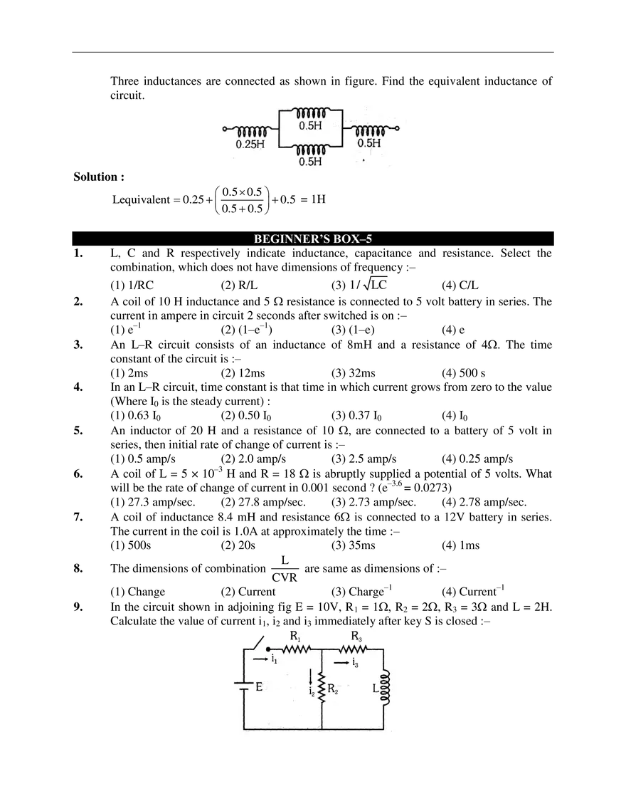 Electromagnetic Induction - Page 15