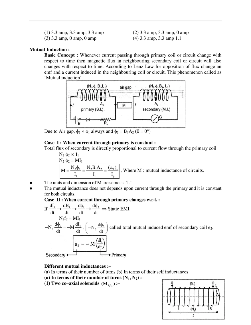 Electromagnetic Induction - Page 16