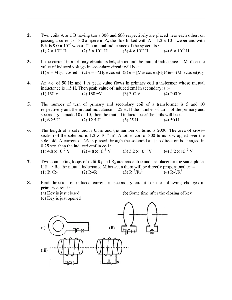 Electromagnetic Induction - Page 20