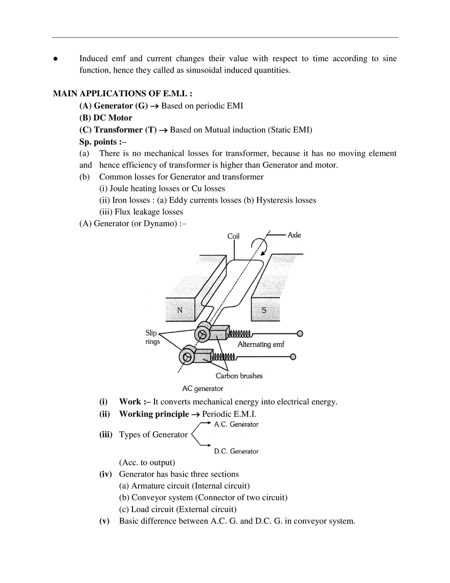 Electromagnetic Induction - Page 34