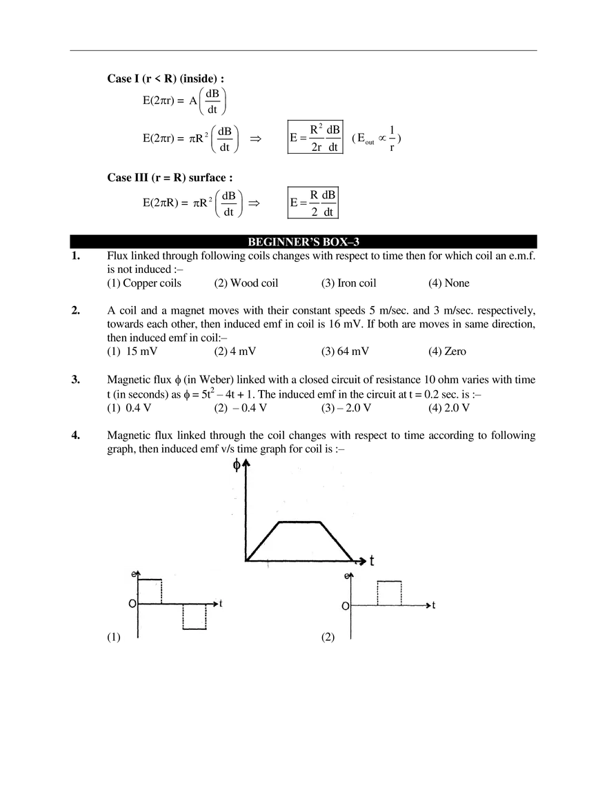Electromagnetic Induction - Page 4