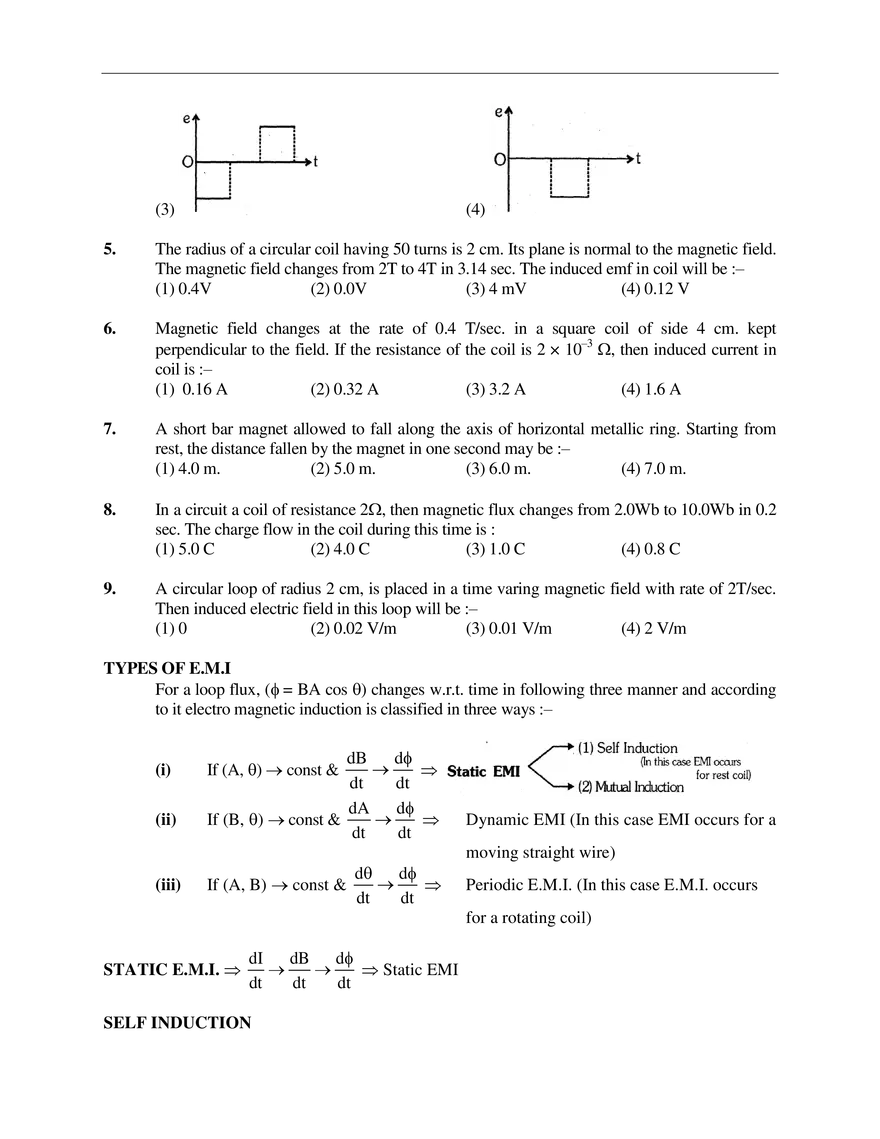 Electromagnetic Induction - Page 5