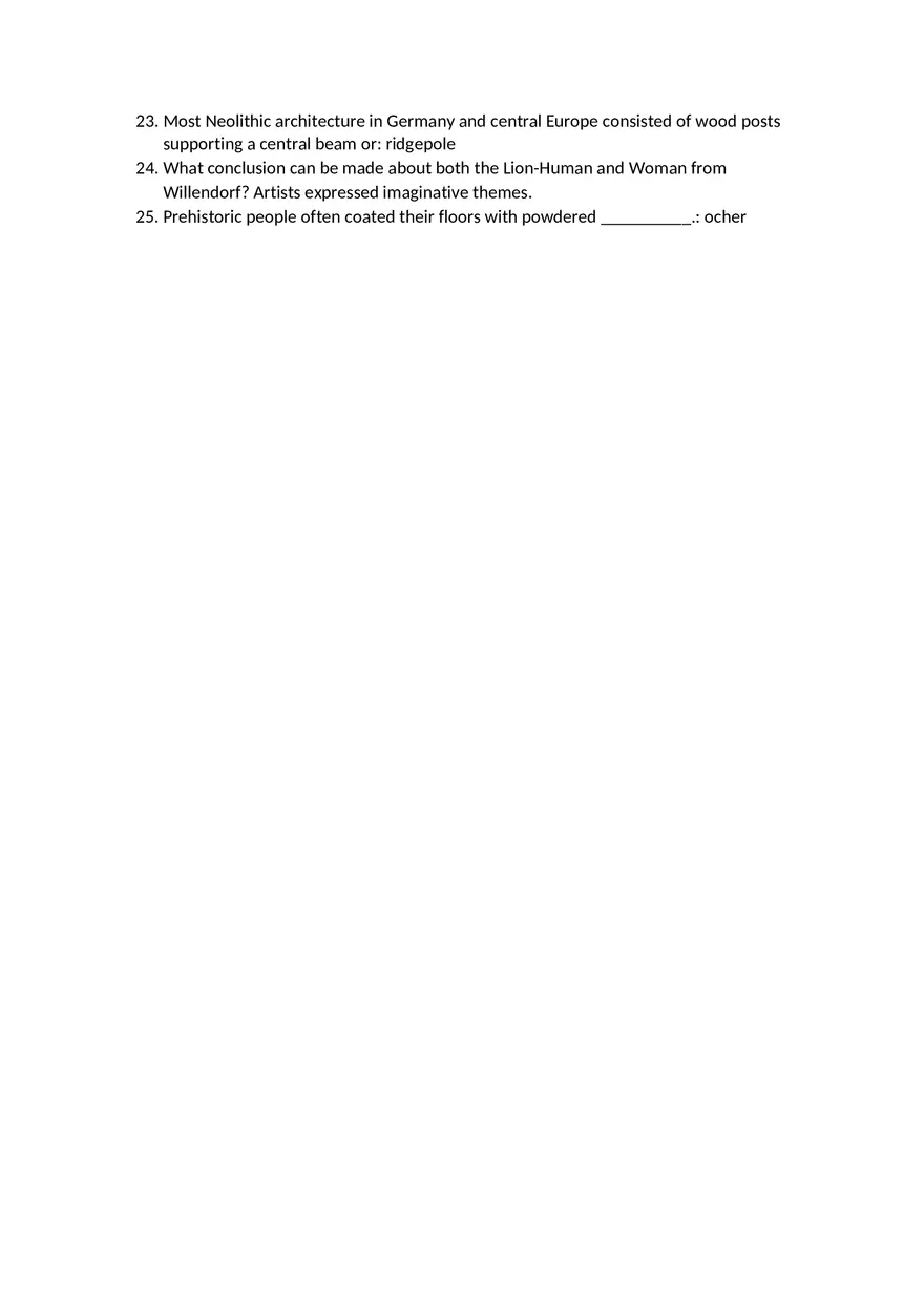 Art History  Midterm Study Guide Part 1 - Page 2