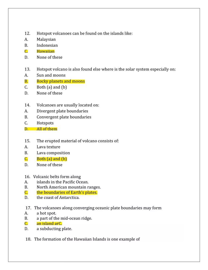 Types of Volcanoes and Its Distribution - Page 3