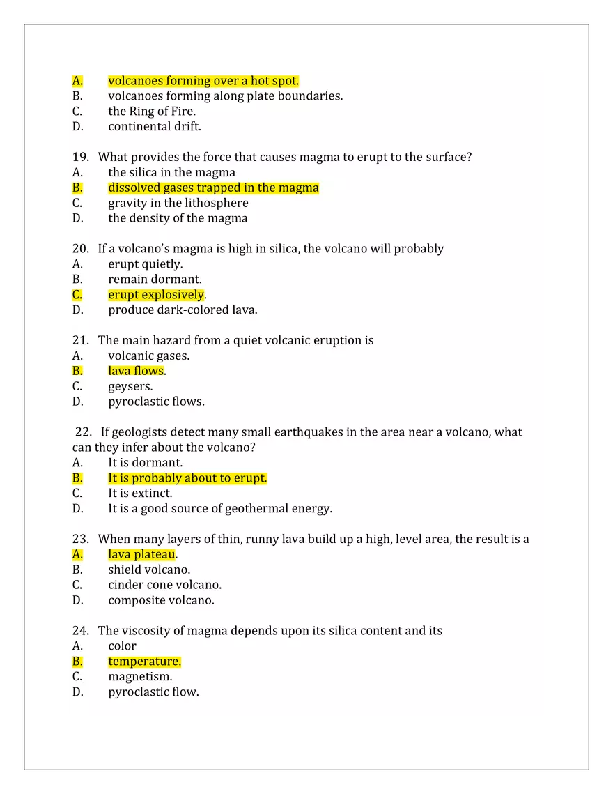 Types of Volcanoes and Its Distribution - Page 4