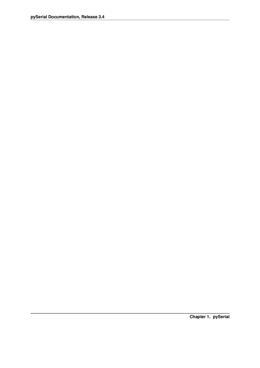 Chapter 1 pySerial - Page 4