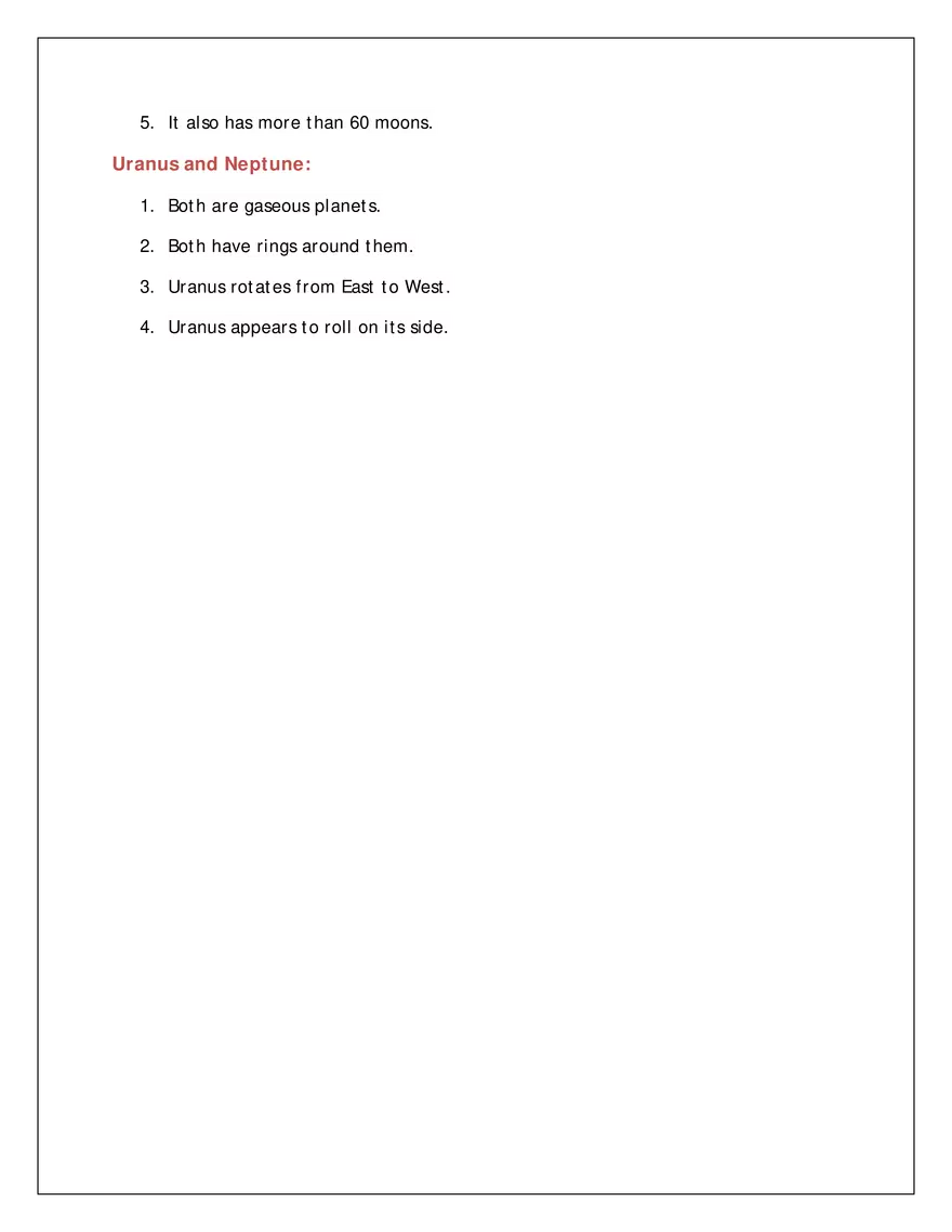 Chapter- 17 Stars and the Solar System - Page 8