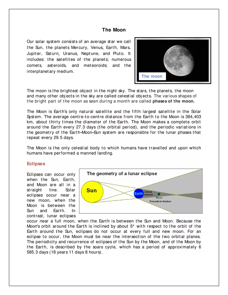 Chapter- 17 Stars and the Solar System - Page 2
