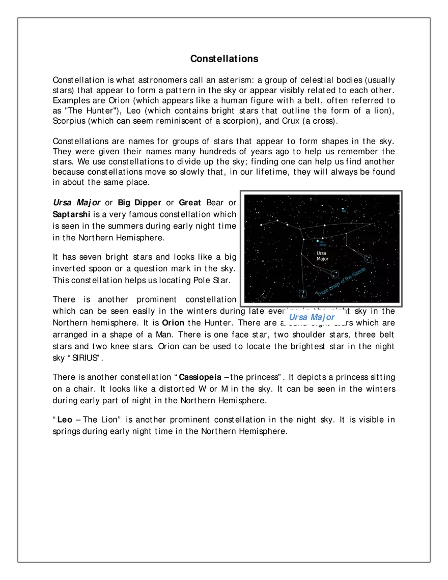 Chapter- 17 Stars and the Solar System - Page 4