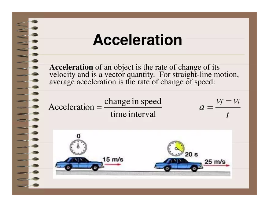 Physics Average Speed - Page 2