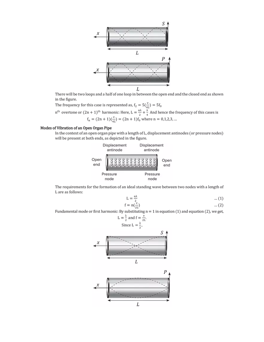 Standing Wave in Organ Pipe and Beats - Page 10